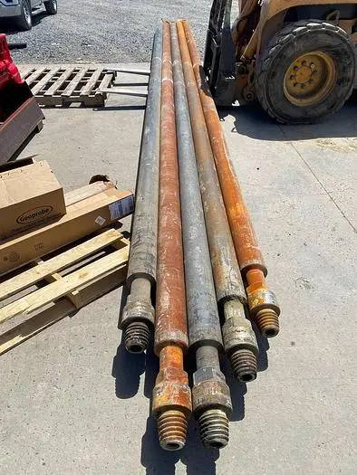 Used USED 5-1/4" O.D. X 25' DRILL RODS Construction Equipment Parts Pennsylvania US | East West Machinery & Drilling #1417765
