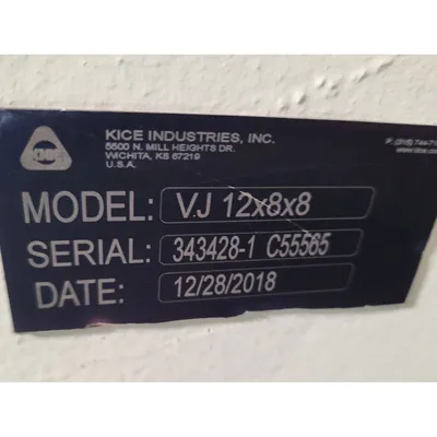Used KICE INDUSTRIES INC. VJ 12X8X8 Valves/Fittings West Virginia US | JM Industrial #1547974