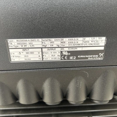 New | in-Stock Grundfos 25123-4p-15 hp lcse Centrifugal Pumps California US | Davliegogo LLC #1705488