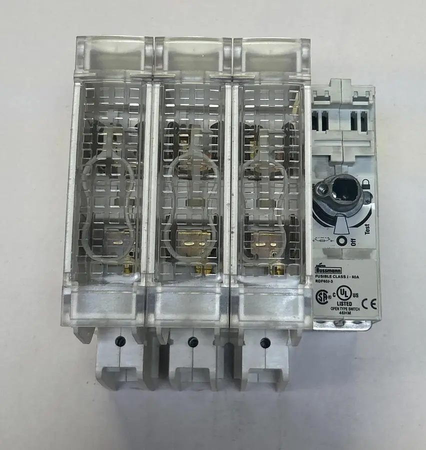 Used BUSSMANN RDF60J-3 Miscellaneous Equipment (Electrical & Power) | Surplus Asset Holdings #1201873