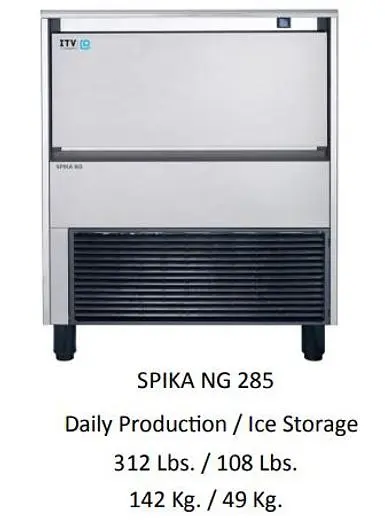 SPIKA NG285 - UNDER COUNTER ICE MAKER