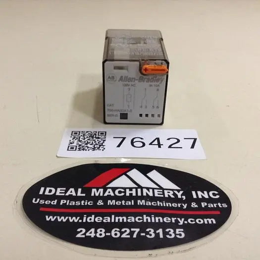 Used ALLEN BRADLEY 700-HA32A1-3 SER D Relays & Switches Michigan US | Ideal Machinery #573161