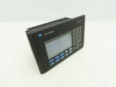 Allen Bradley 2711-B5A2X PanelView 550 Keypad Touchscreen Ser H  *Bad Screen*