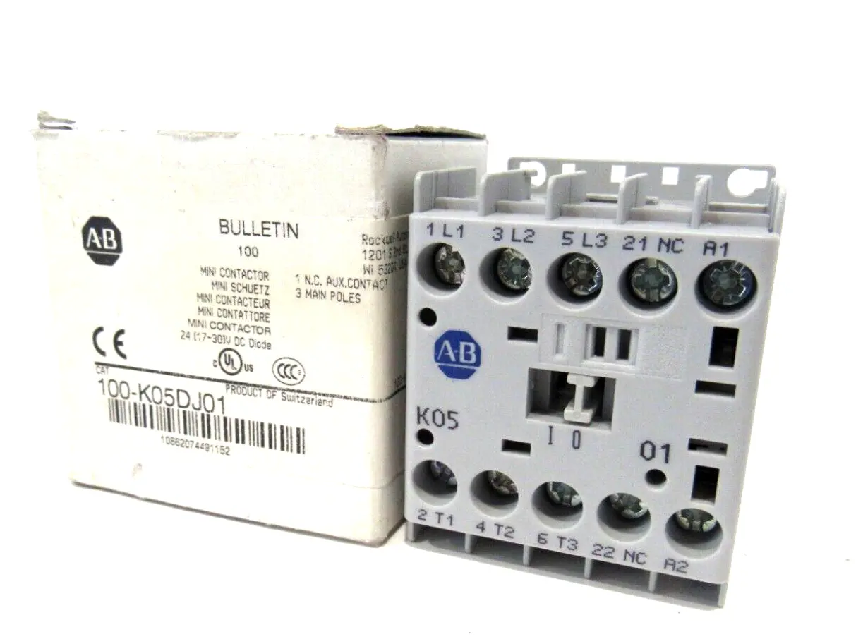 ALLEN BRADLEY 100-K05DJ01 CONTACTOR 100K05DJ01 NEW SURPLUS