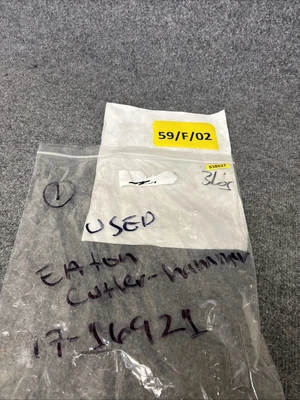 Used Eaton Cutler-Hammer 17-16921 Misc Fasteners California US | Davliegogo LLC #1729379