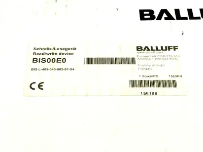New | in-Stock Balluff Read/Write Device BIS00E0 PLC Input & Output Michigan US | Maverick Industrial Sales #1397652