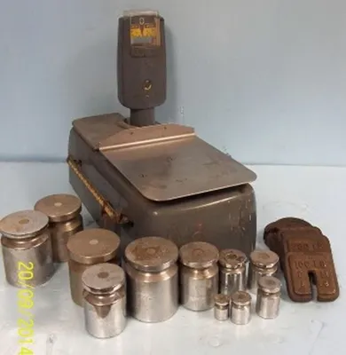 Used TOLEDO 3021 SERIAL: 4614 FACTORY NO: 3021-0-037 Platform Scales Texas US | Bamko Surplus Process Equipment #940403