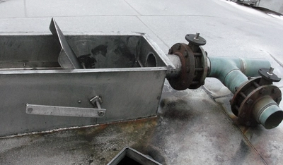 SPC2301  Tank 13800 gallon vertical tank, Stainless Steel Clad, flat
