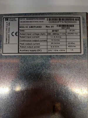 USED PRIMA ELECTRO OS WIRE