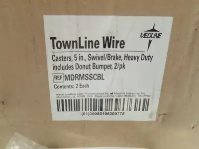 New | in-Stock MEDLINE CASTERS Casters | Maverick Industrial Sales #1107760