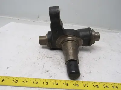 Left & Right Forklift Spindle 1-3/8" & 1-1/2" Knuckle 1-1/4-18 Male Lot of 2