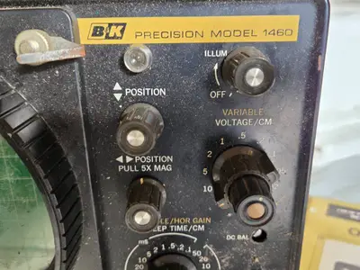 B&K Precision Model 1460 Oscilloscope with Manual and Accessories