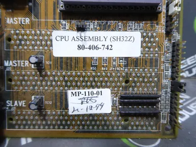Brown & Sharpe 80-406-742 CMM Machine CPU Assembly Board SH32Z MP-110-01 Used