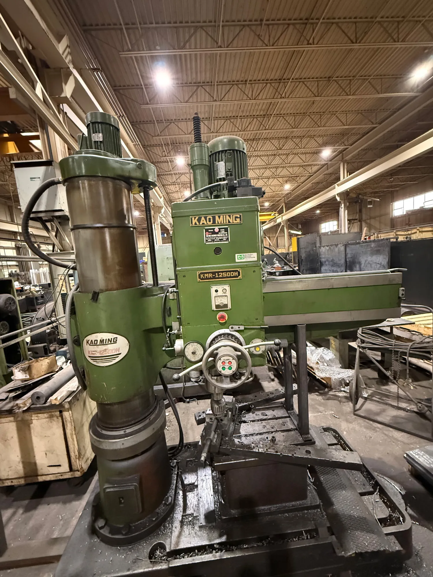 Used 1987 KAO MING KMR-1250DH Radial Drills Ontario CA | Star Equipment Co., Inc. #1548100