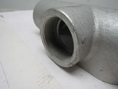 Cooper Crouse-Hinds T67 2" Form 7 Conduit Outlet, 3 Hubs Crouse Hinds Lot of 2