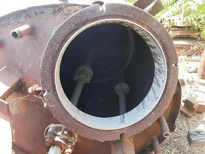 Tank, 600 Gallon, S/st, 3 HP Agit, Coil, #Z691880