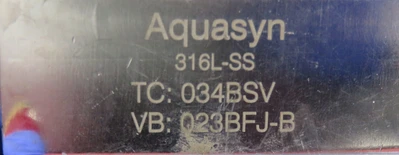 Used AQUASYN _UNKNOWN_ Valves/Fittings Texas US | OCO Industrial #1691058