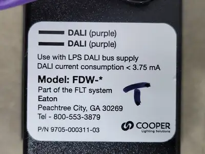 NEW COOPER LIGHTING FDW-2TLB-RL-V