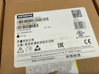 USED SIEMENS SINAMICS SAFE BRAKE RELAY FOR POWER MODULE
