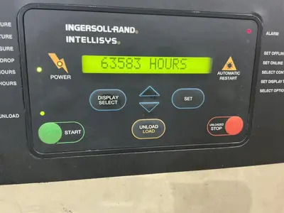 75 HP INGERSOLL-RAND MODEL #SSR-XF75 ROTARY SCREW AIR COMPRESSOR: YOBRO #25149