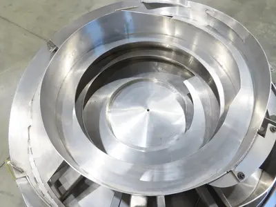 Fortville Vibratory Parts Feeder 44" Stainless Bowl  -No Vibrator