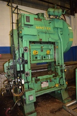 Used MINSTER P2-60-36 Straight Side Presses New Jersey US | National Machinery Exchange #1498270