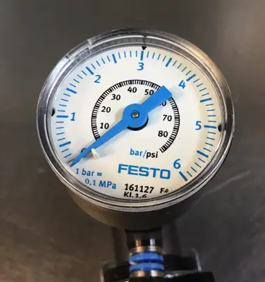 FESTO 194693 PRECISION PRESSURE REGULATOR LRPS-1/4-10 Loc.6A