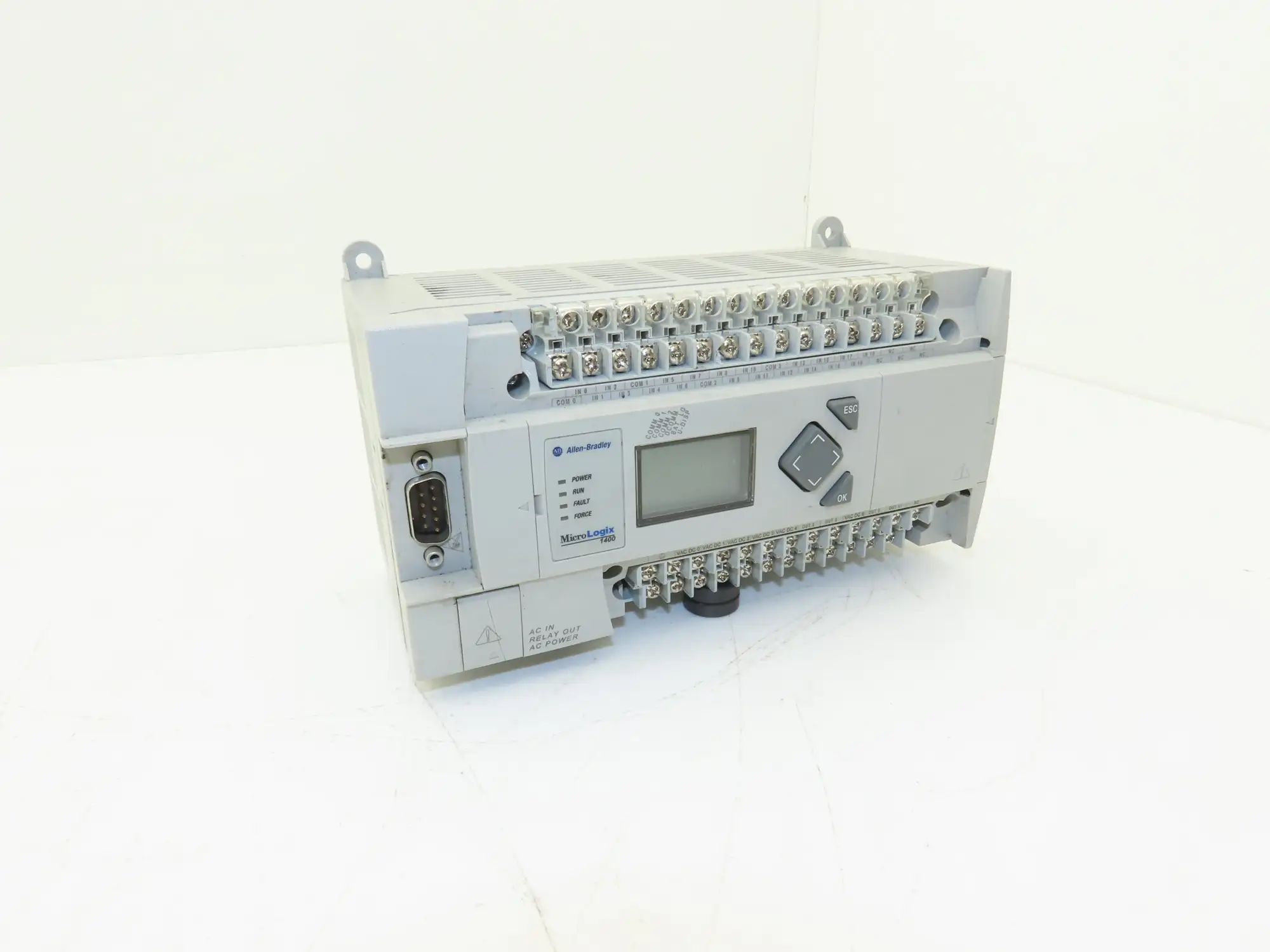 Allen Bradley 1766-L32AWA MicroLogix 1400 Controller Module 32 Pt Ser C FW 21