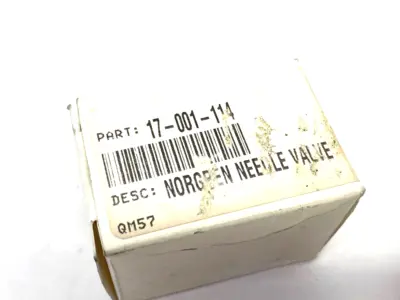 USED NORGREN BRASS NEEDLE VALVE