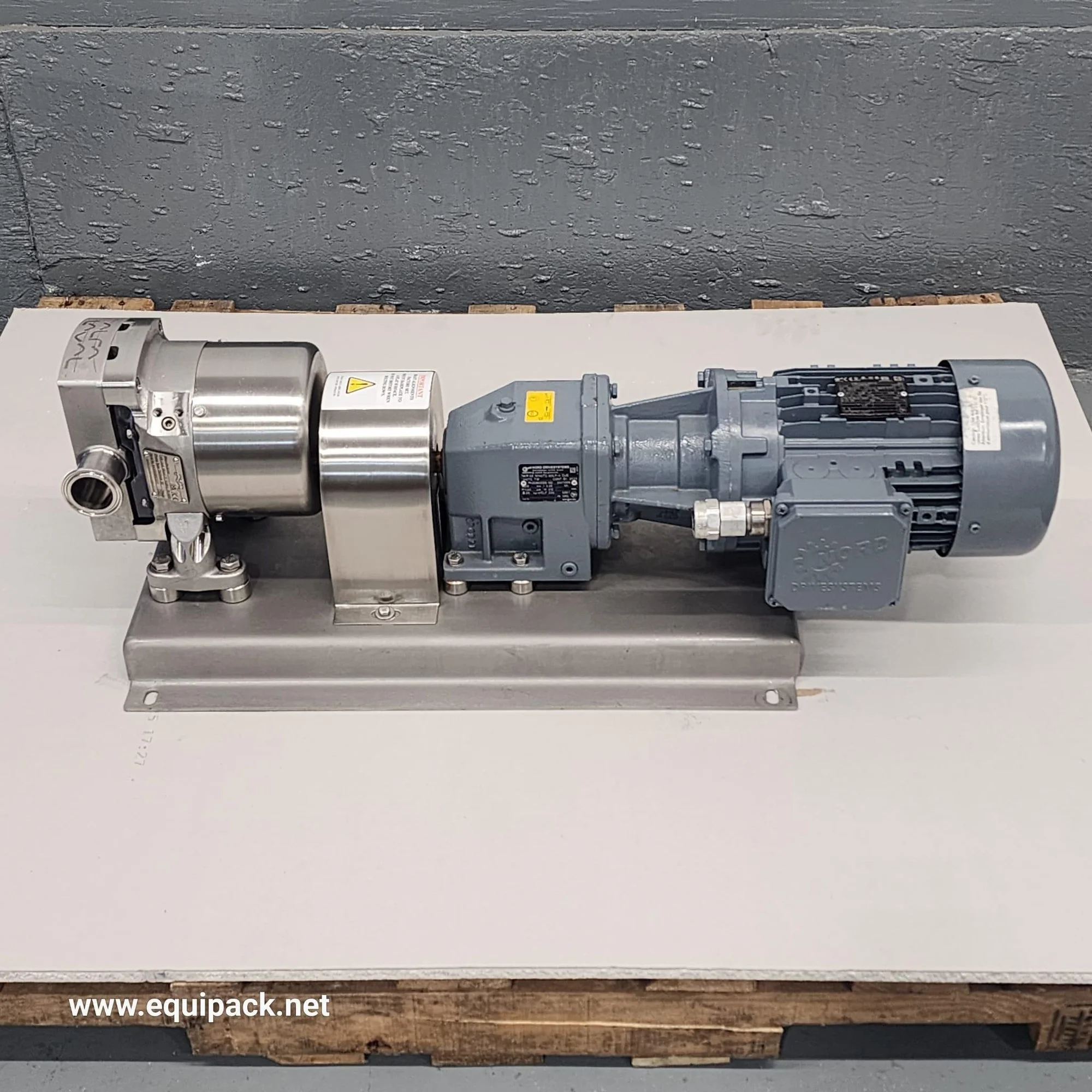 2023 Brand New ALFA LAVAL Sanitary Lobe Pump Model Optilope 22 # 3448