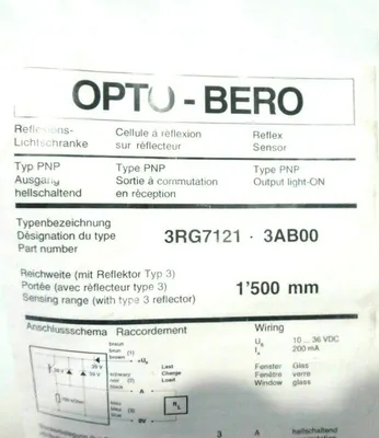 NEW SIEMENS 3RG7121-3AB00 PROXIMITY SENSOR 3RG71213AB00