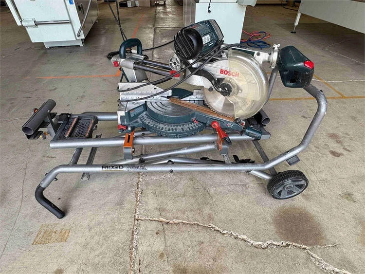 Used BOSCH, RIDGID 4410L Miter Saws Oregon US | MachineryMax #1547128