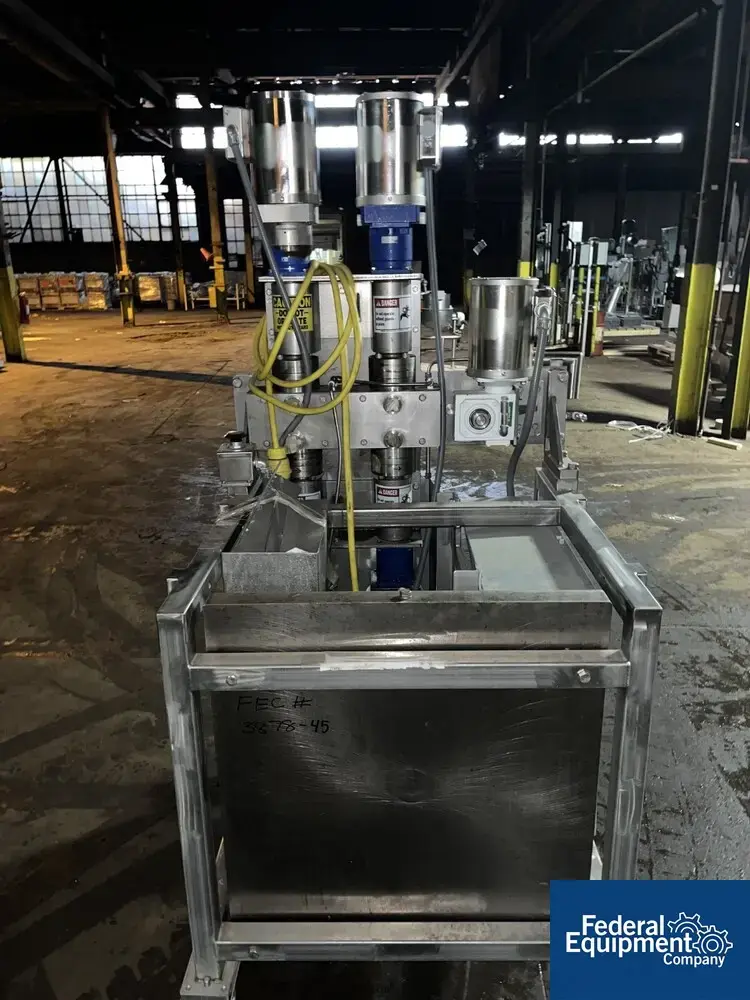 Unknown Pump Skid, 4 pumps, on frame