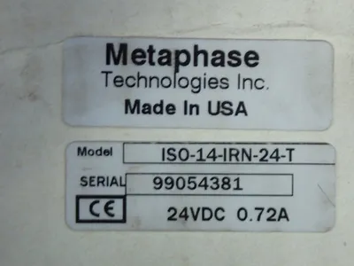 NEW METAPHASE TECHNOLOGIES ISO14IRN24T