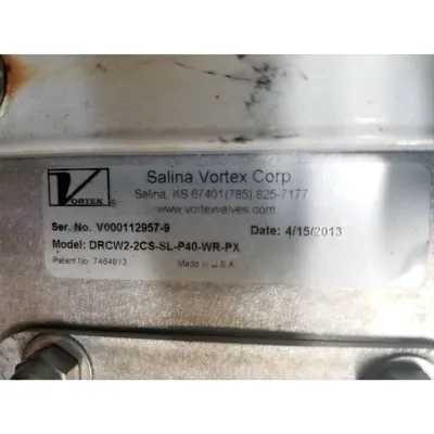USED SALINA VORTEX DRCW2-2CS-SL-P40-WR-PX