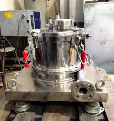 (2) Comteifa DT-2-BD perforate basket centrifuges, 316L SS.
