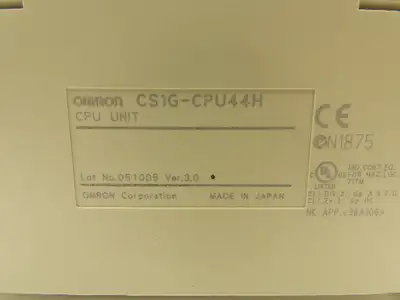 Omron CS1G-CPU44H Ver 3.0 Sysmac Programmable Controller CPU Unit PLC Module