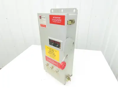 Cutler Hammer Eaton DH363UDKW Safety Disconnect Switch 100A 600V 3Ph Non Fused