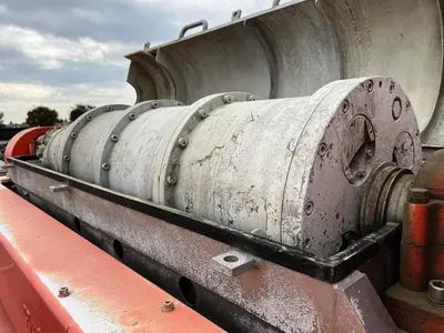 (2) Swaco CD 518 HV Slimline decanters centrifuges on trailer, Duplex SS.