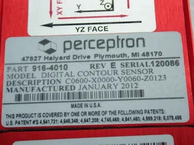 NEW PERCEPTRON 9164010