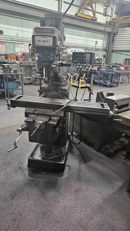 Used 2000 MAXIMART S-3VS Vertical Mills Ontario CA | Avo's Machinery Equipment Inc. #236196