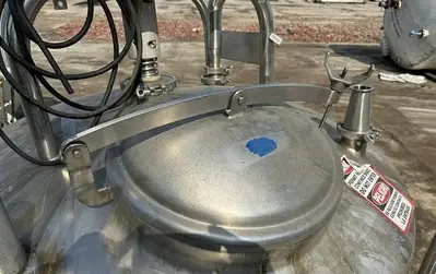 Tank, 700 Gallon, DCI, 304 Stainless Steel, Agitated, Processor #5762891