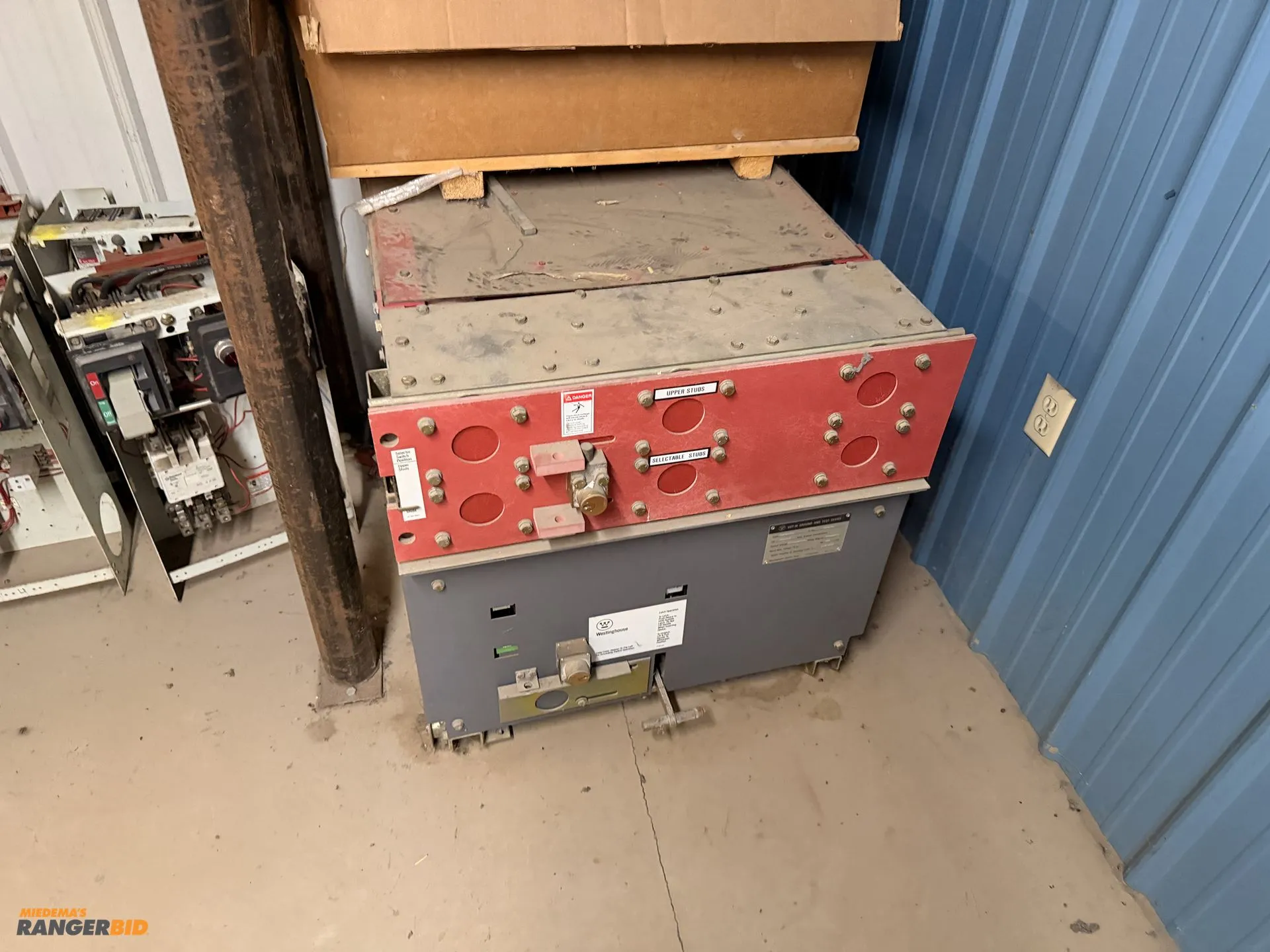 Used WESTINGHOUSE GROUND AND TEST (G&T) DEVICE Circuit Breaker Parts Michigan US | Miedema Asset Management Group #1334103