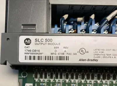 Used ALLEN-BRADLEY 1746-OB16 Input / Output Modules | Surplus Asset Holdings #1205808