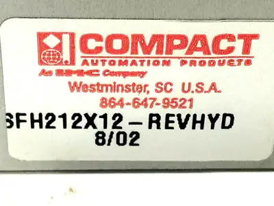 SFH212X12-REVHYD | Compact Automation Products  Pneumatic Cylinder - New Other