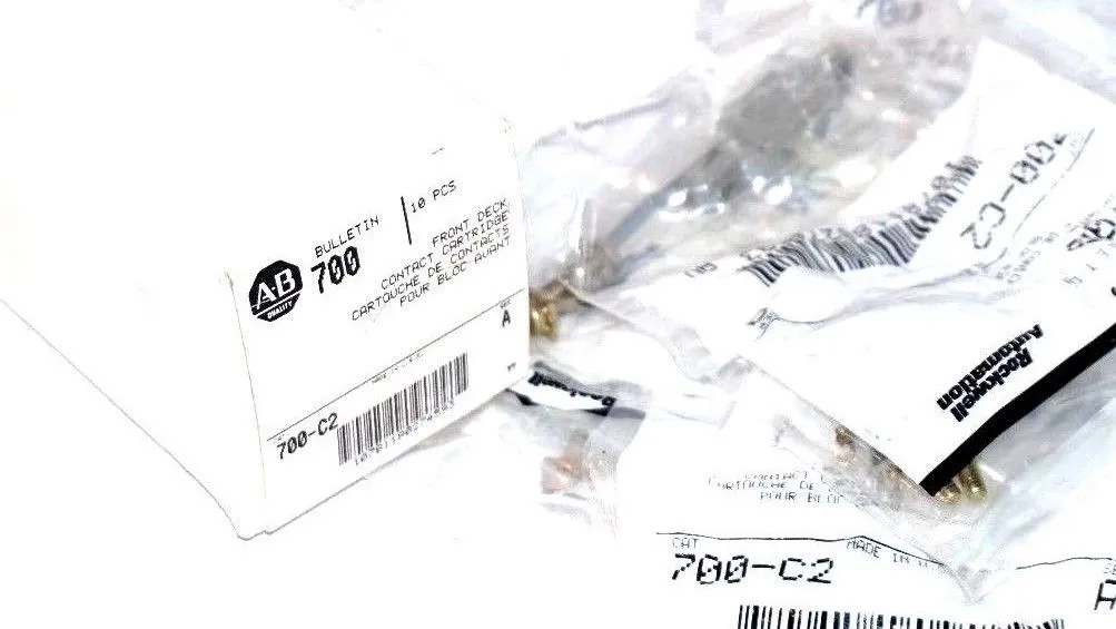 NEW ALLEN BRADLEY 700-C2 REAR DECK CONTACT CARTRIDGES 700C2 ( BOX OF 10 )
