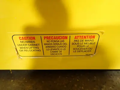 Justrite 30 Gal Flammable Liquid Storage Cabinet