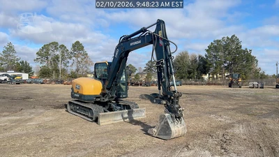 Used 2024 HYUNDAI HX85A Crawler Excavators Georgia US | National Equipment Dealers #1422283