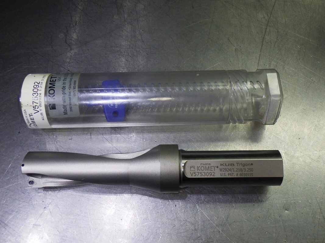 Komet KUB 1.218" Coolant Thru Drill 1.25" Shank V5753092 (LOC2992B)