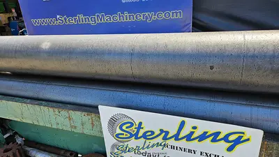 Used BERTSCH #8-B Plate Bending Rolls including Pinch California US | Sterling Machinery Exchange #1467064